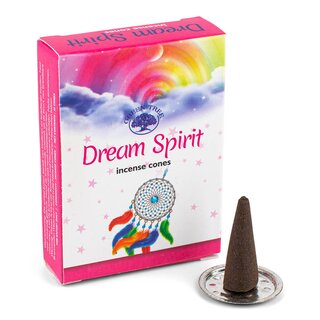 R�ucherkegel - Green Tree - Dream Spirit (12 x 10 Stk.)