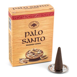 R�ucherkegel - Green Tree - Palo Santo (12 x 10 Stk.)
