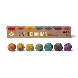 SagradaMadre R�ucherKugeln - 7 Chakras (1 x 7Stk)