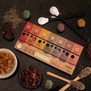 SagradaMadre R�ucherKugeln - 7 Chakras (1 x 7Stk)