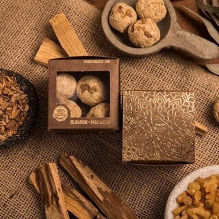 SagradaMadre R�ucherKugeln - Weihrauch & Palo Santo (1 x 8Stk)