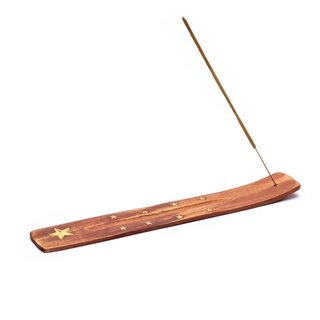 R�ucherSt�bchenHalter - Holz Stern (1 Stk)