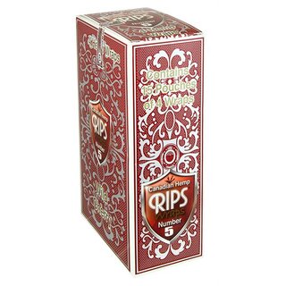RIPS - Canadian Hemp Wraps - Number 5 - Wild Cherry - Box - 15 x 4 St�ck