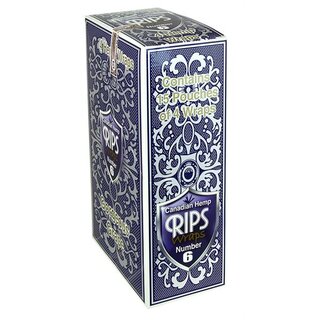RIPS - Canadian Hemp Wraps - Number 6 - Gorgeous Grape - Box - 15 x 4 St�ck