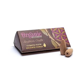 OrganicGoodness R�ckflussKegel - Arabisches Oudh (6 x 12Stk)