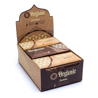 R�ckfluss R�ucherkegel - Organic Goodness - Jasmin (6 x 12 Stk.)