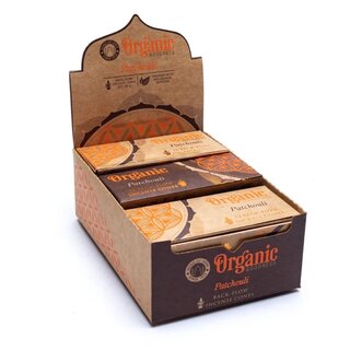 R�ckfluss R�ucherkegel - Organic Goodness - Patchouli (6 x 12 Stk.)