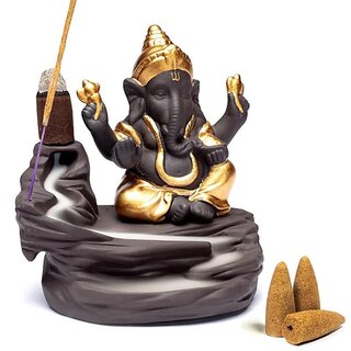 R�ckfluss R�ucherschale - Ganesha (1 Stk.)