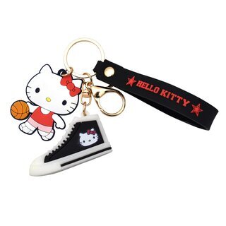 HelloKitty Schl�sselanh�nger - Rot/Schwarz (1 x 24Stk)