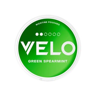 Velo Snus 2/6 Import - Green Spearmint (1 x 14g)