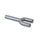 Ziehrohr Edelstahl - Y Doppelrohr - 70mm