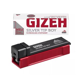 GIZEH Stopfmaschine - Silver Tip Boy (1 Stk)