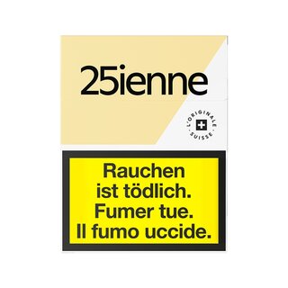 Parisienne Zigaretten Box - Blond (8 x 25Stk)