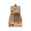 GIZEH KingSize Slim +Tips - Unbleached (26 x 34Stk)