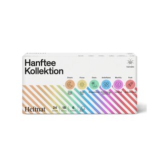 Heimat HanfTee - Kollektion 6 Sorten (1 x 18Stk)