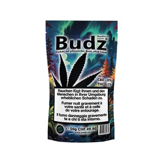 Budz Outdoor Bl�ten - Northern Lights (CHF49.90/50g)