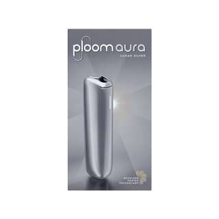 Ploom TabakErhitzer Aura - Lunar Silver (1 Stk)