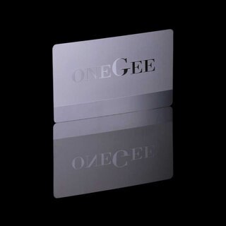 oneGee Cutter Pad Polished Stainless - Silver (1 Stk)