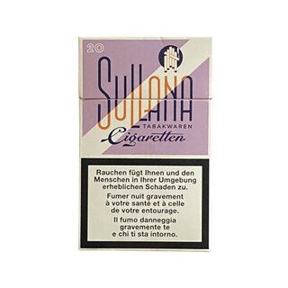 Sullana Zigaretten Box - Lilac (10 x 20Stk)