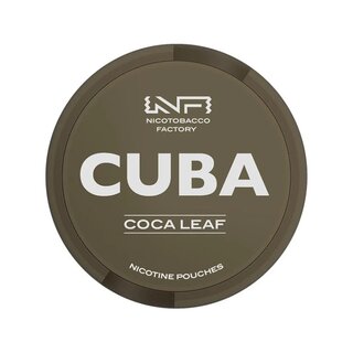NP0809 Cuba Snus - Cocoa Leaf - 50mg/g (1 x 13g)