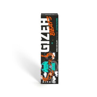 GIZEH Kingsize Slim +ActiveFilter - Beats SwissEdition (16 x 34Stk +16AF)