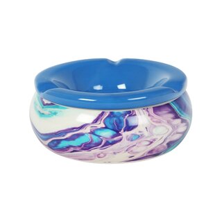 Windaschenbecher Keramik 15cm - Marble (1 x 6Stk)