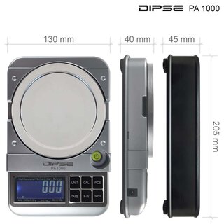 Dipse Digitalwaage - PA (1000g/0.01g)