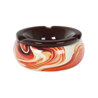 Windaschenbecher Keramik 15cm - Marble Assortiert (1 Stk)