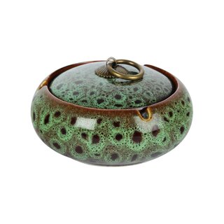 Aschenbecher Keramik 11cm - Oriental Assortiert (1 Stk)