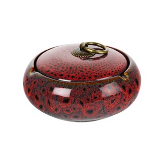 Aschenbecher Keramik 11cm - Oriental Assortiert (1 Stk)