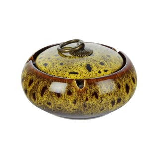 Aschenbecher Keramik 11cm - Oriental Assortiert (1 Stk)