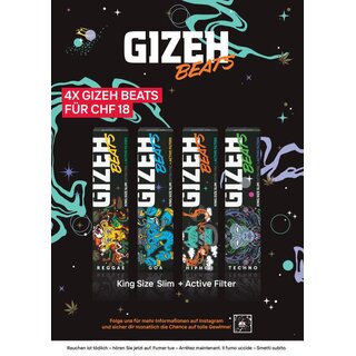 GIZEH Beats Aufsteller A5