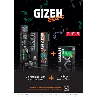 GIZEH Beats Aufsteller A5