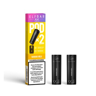 ElfBar VapePod - 4in1 Banana Milk (2 x 2ml)