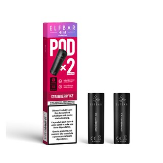 ElfBar VapePod - 4in1 Strawberry Ice (2 x 2ml)
