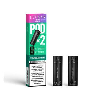 ElfBar VapePod - 4in1 Strawberry Kiwi (2 x 2ml)