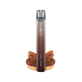 ElfBar EinwegVape 20mg - 1000 Tobacco (1 Stk)