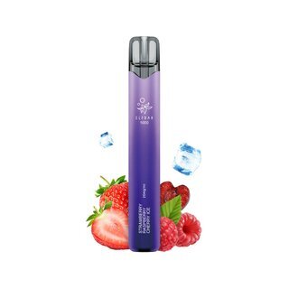 ElfBar EinwegVape 20mg - 1000 Strawberry Raspberry Cherry Ice (1 Stk)
