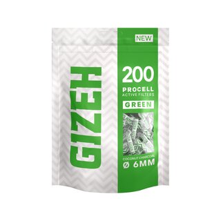 GIZEH Green ProCell 6mm (200 Stk.)