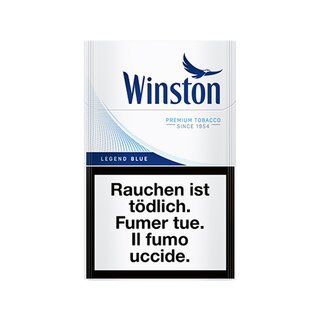 Winston Legend Blue - Zigaretten Box (10 Stk.)