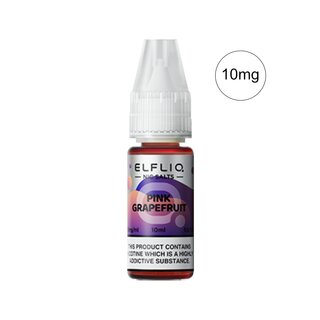 ELFLIQ - Elfbar Liquid (10ml/10mg) Pink Grapefruit MHD 07.25
