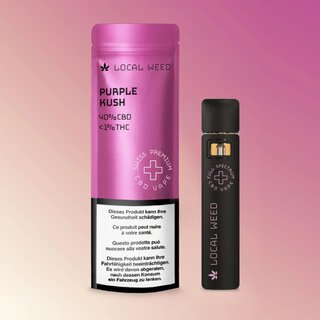 Local Weed - Purple Kush Vape (40% CBD)