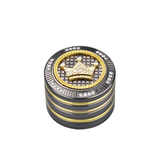 Grinder Alu 50mm - 4Parts Bling Bling Crown (1 Stk)