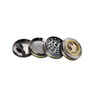 Grinder Alu 50mm - 4Parts Bling Bling Crown (1 Stk)