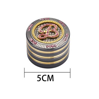 Grinder Alu 50mm - 4Parts Bling Bling Girly (1 Stk)