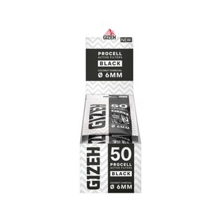 GIZEH Black ProCell 6mm (10 x 50 Stk.)