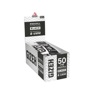 GIZEH - ProCell - Black (10 x 50 Stk.)