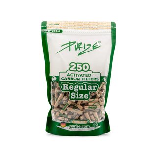 Purize Aktivkohlefilter 9mm - organic (250 Stk.)