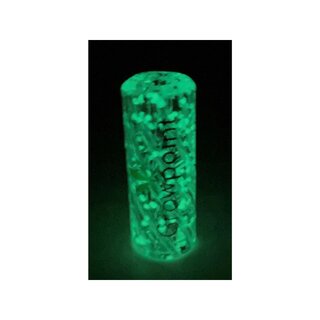 Spiral Glass-Tip Fluoreszierend (7 Loch/10mm)