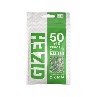 GIZEH - ProCell - Green (50 Stk.)
